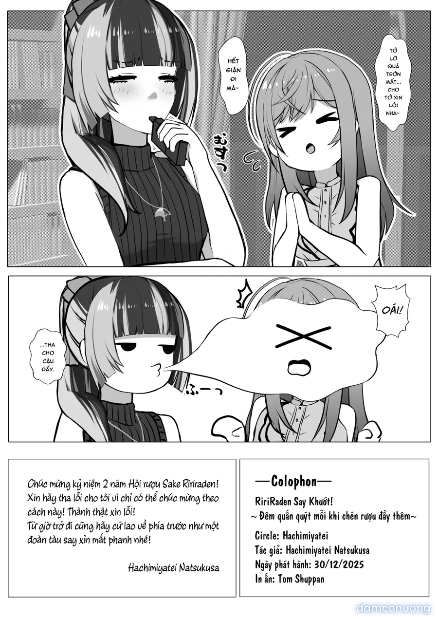 RiriRaden say khướt! 