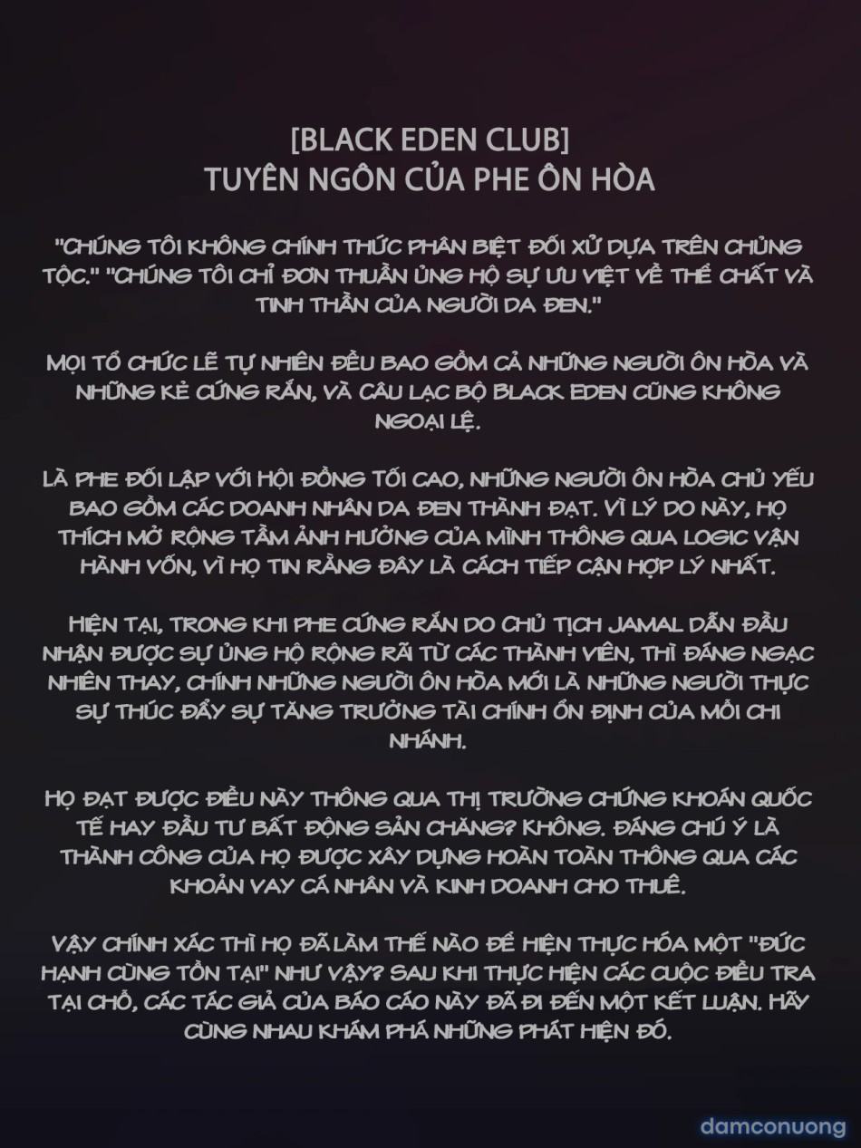Nuo - Black Eden Club 