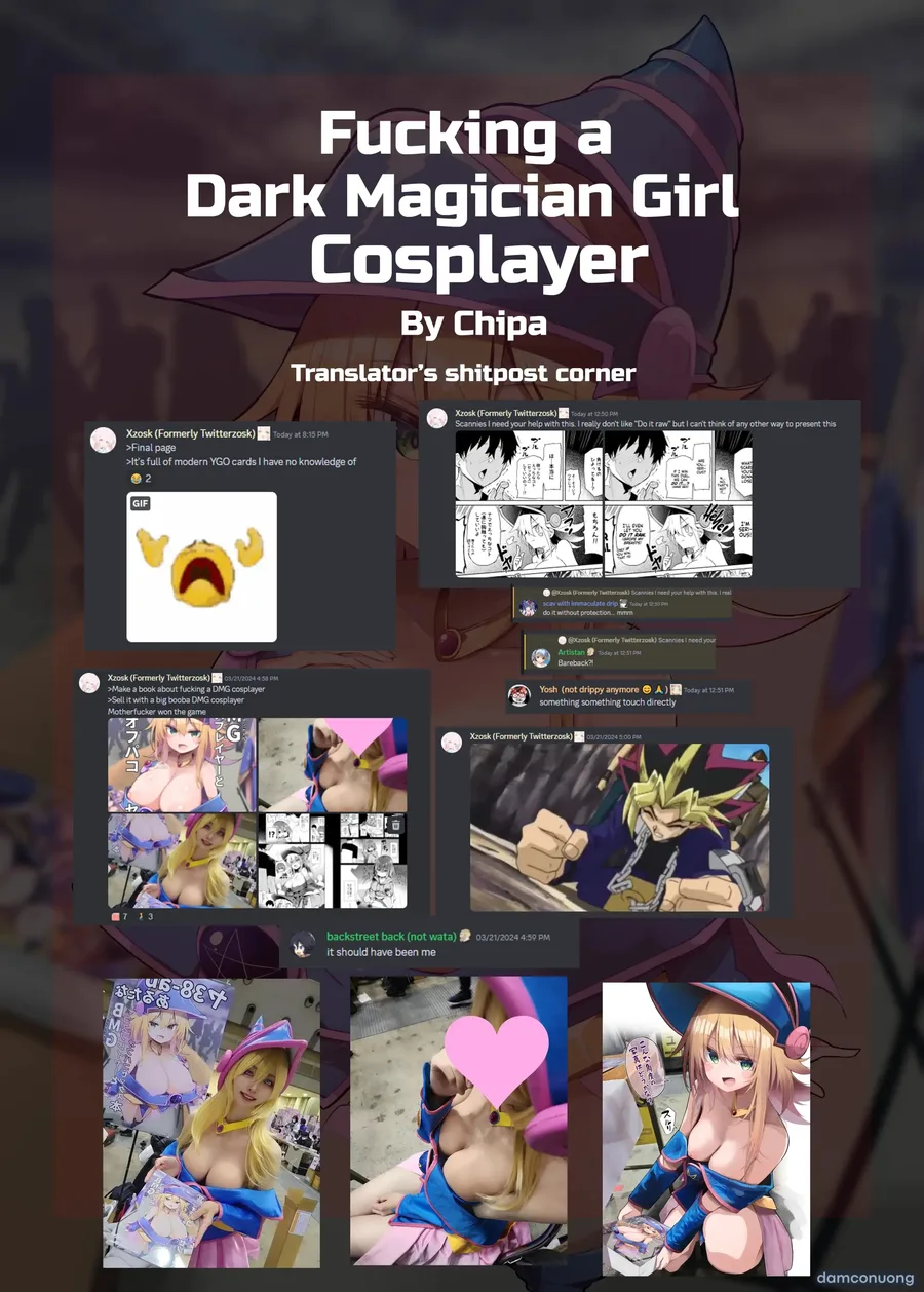 Black Magician Girl Cosplayer To Off-Pako Sex | Fucking A Dark Magician Girl Cosplayer[Vietnamese] [furinazam_Translations] 