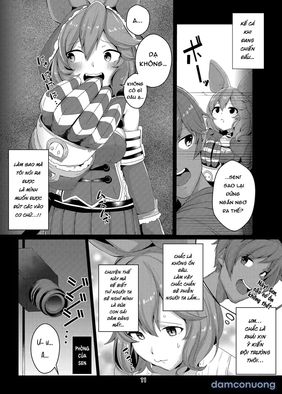 Xin hãy trừng phạt Sen đi mà nya~ 